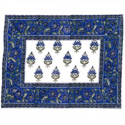 Blossom Placemat - Blue (Set of 2)